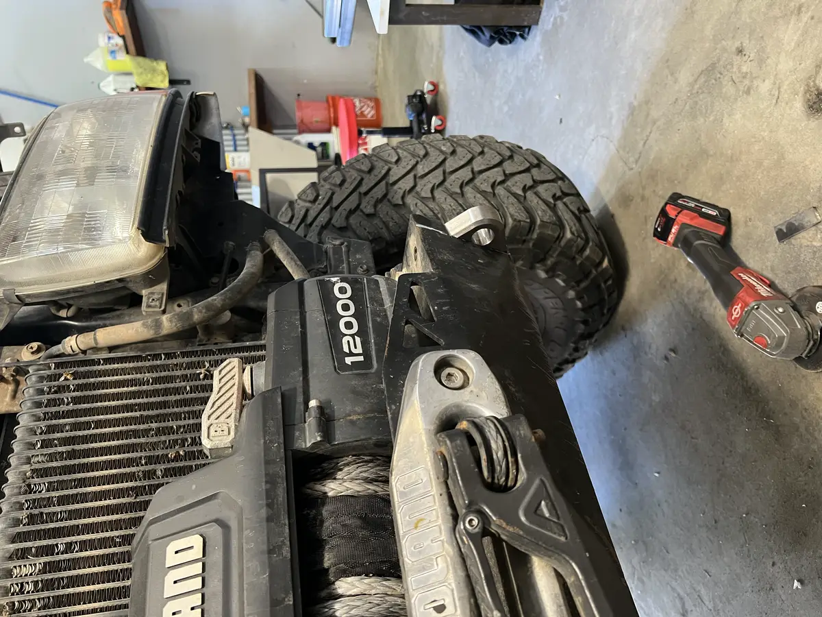 80-Series Front Bumper & Winch Mount — photo 8 of 9
